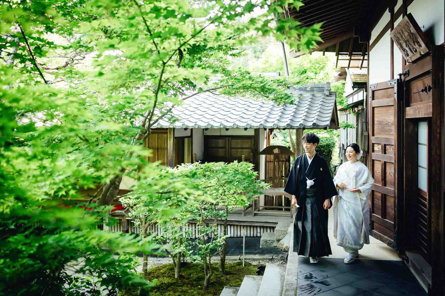京都春の和装前撮り