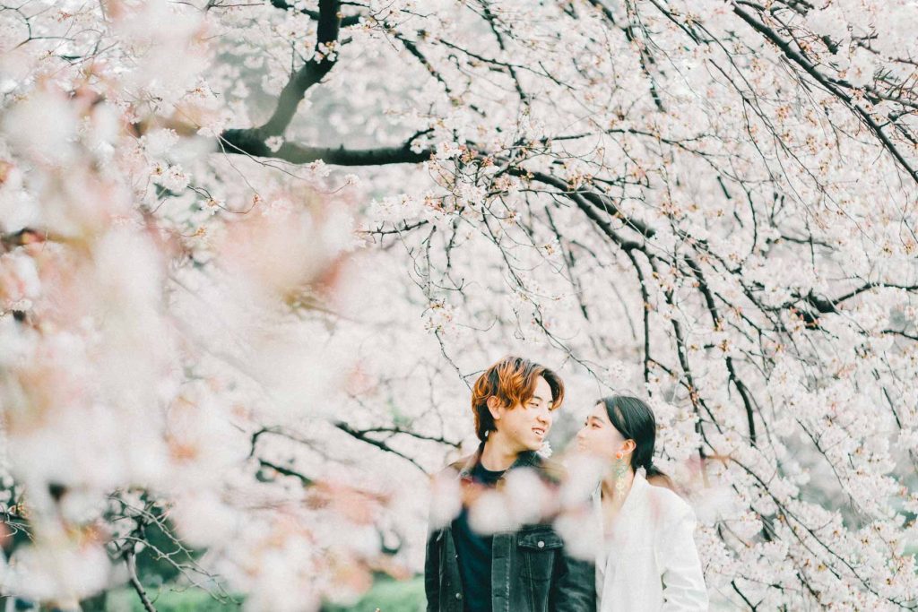 Tokyo Cherry Blossom Pre Wedding